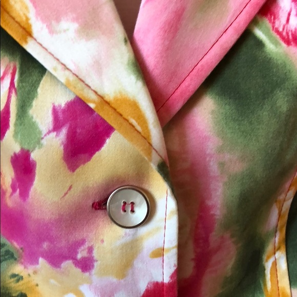 Joseph Ribkoff Floral Jacket Size 14 - Picture 3 of 4